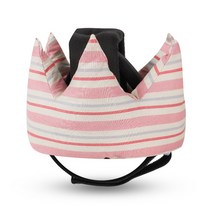 아이끌레 유아 안전 머리보호대 왕관형, 핑크, 1개