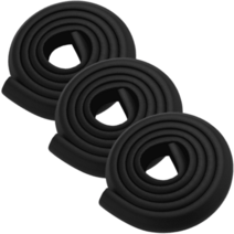 원더파파 엠보싱 모서리보호대, 블랙, 3개, 2m