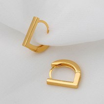 14K 골드핀 심플라인 귀걸이 RS372