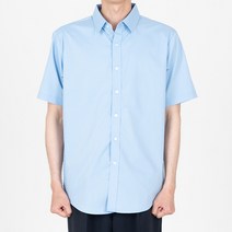 로우댓 남성용 구김방지 TR스판 반팔 셔츠