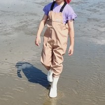 키키디 모래놀이 갯벌체험 아동용 가슴장화, 160