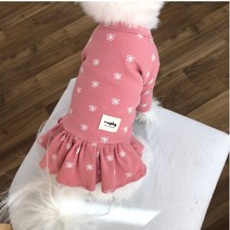 매그독 강아지 데이지 원피스, 핑크