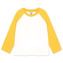 리틀래빗 아동용 봄가을 매일 나그랑쭉 라운드 티셔츠