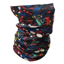 트레벨로 9컬러 소프트터치 패턴 방한 마스크 자전거 넥워머, 패턴3