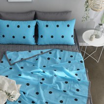 시어서커 패턴 홑이불세트