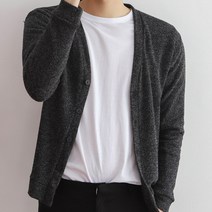 더맨쉽 남성용 모티브 베이직 보카시 가디건 DLTGT23012