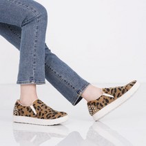 슈플랜 호피 퍼 슬립온 스니커즈 0310-1