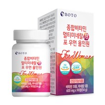 보뚜 종합비타민 멀티미네랄18 포 우먼 올인원 54g, 90정, 1개