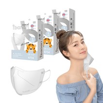 아이바나리 에어 황사방역용 마스크 소형 S KF94, 10개입, 클린화이트, 3개