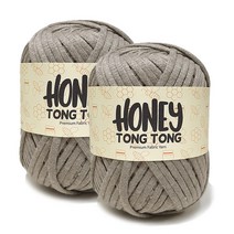 니뜨 허니 통통 뜨개실 100g x 2p, 108 멜란브라운