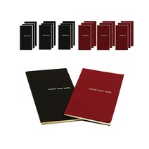 데이스토리 핸디픽 노트 32매 2종 세트, 흑색, 자주색, 10세트