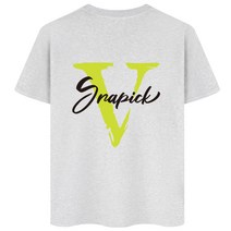 그라픽 남성용 빈티지브이 반팔티 PED_0013