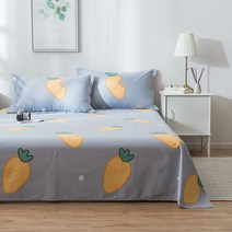 마켓A 굿나잇패턴 얇은 순면 침대시트, TYPE12