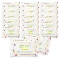크린티슈 물에 잘풀어지는 물티슈, 20매, 20팩