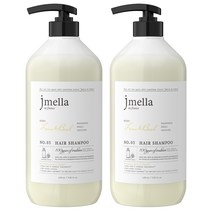 제이멜라 인 프랑스 라임 앤 바질 헤어 샴푸, 2개, 1000ml