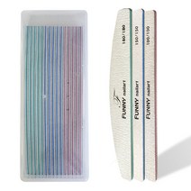 퍼니네일 지브라 파일 15p 세트, 1세트, 혼합색상
