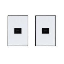 제일ELC 인터넷 8p 스위치 블랙 + 화이트, 2개