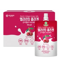 단디라이프 엘라스틴 콜라겐 곤약젤리 타트체리맛 10개입, 840g, 1개