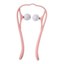 스토리빙 골프공 목 어깨 마사지기, 1개, 핑크