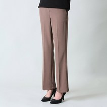코카리나 렌솔 부츠컷 9부 정장 밴딩 슬랙스