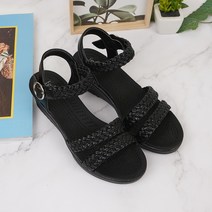 필블루 여성용 모니카 패션 웨지샌들 5.5cm