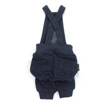 블랭크도그 강아지 기모 멜빵 점프 슈트, NAVY