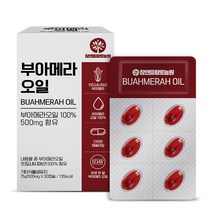 참앤들황토농원 부아메라 오일, 30정, 1개, 30정