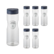 락앤락 열기 쉬운 식탁용 물병 6p, NAVY, 1500ml
