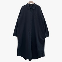 슈가펀 리미트 코튼 롱 셔츠 원피스