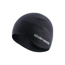 MALEROADS 겨울 아웃도어 등산 트레일런 캡 MLS2206, 블랙