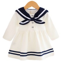 엠케이 여아용 세라 리본 스쿨룩 원피스