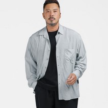 러기드하우스 남성용 타이드 투톤 오버핏 셔츠