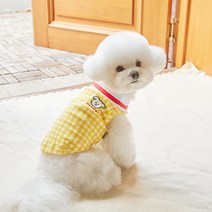 베니즈 반려동물 킨더 티셔츠, 옐로우