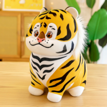 해솔 어흥 호랑이 캐릭터 바디필로우 모찌 애착 인형, 오렌지