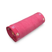 베고자니 피그먼트 충무자수 편백메밀 원형베개, 빨강