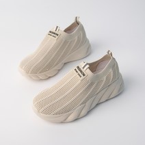 쿠키세븐 펀칭 니트 쿠션 슬립온 Y0311