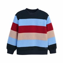 컬리수 아동용 모던스트라이프맨투맨 C214TSG51P