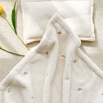 마롤로뜨 아동용 자수 벨보아 극세사 블랭킷, 달콤튤립