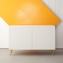 에보니아 블리 1200 박스형거실장 다리형, 화이트