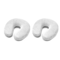 부스마켓 메모리폼 목쿠션 2p, 그레이