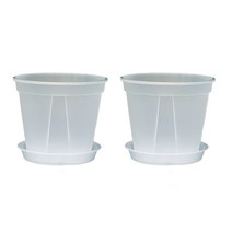 핫데이썸 투명 슬릿분 받침대 화분 24호
