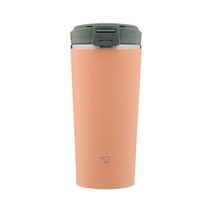 조지루시 보온보냉 플립오픈 텀블러 SX-KA30, 시나몬 베이지, 300ml
