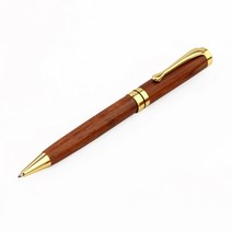 모던 우드 펜 1.0mm, 골드, 1개