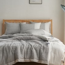 지베딩 앙리 스노우리플 순면 차렵이불