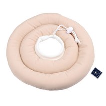 딩동펫 반려동물 스토퍼 넥쿠션 베이지 XXL, 1개
