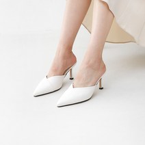 랩스타일 V컷 뮬샌들 5337 8cm