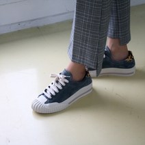코젠 가죽 키높이 스니커즈
