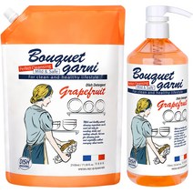 부케가르니 에코 1종 주방세제 자몽향 본품 750ml + 리필 2.1L 1세트