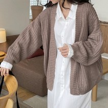 슈가펀 여성용 셀론 하찌 오픈가디건