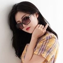 그로우니드 여성용 외계인 빅사이즈 패션 선글라스
